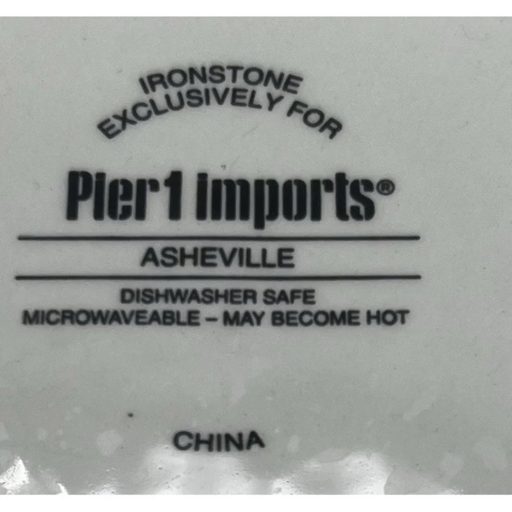 Pier 1 Imports Asheville Ironstone Large Serving Bowl 12